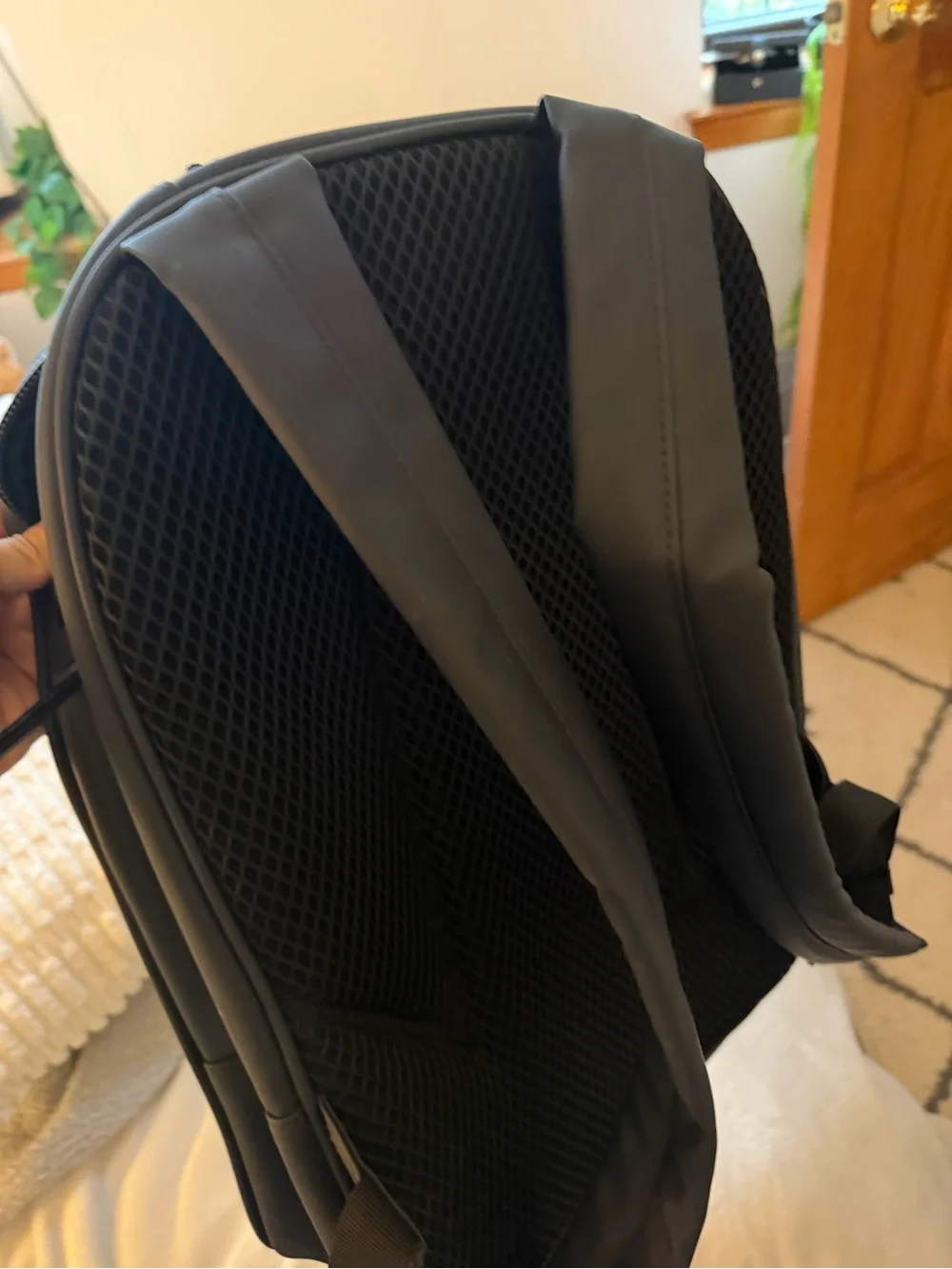 Rains Black CD&R Minimalist Backpack